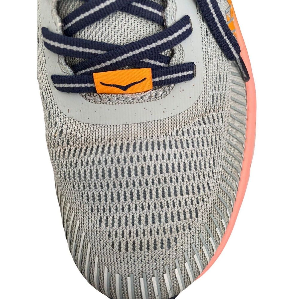 Hoka One One Womens 8.5 Bondi 7 Running Walking Cushion Comfy Workout Blue Shoes - Picture 7 of 13